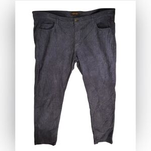 Patrick James Smoke Gray Corduroy Pants Size 42x34